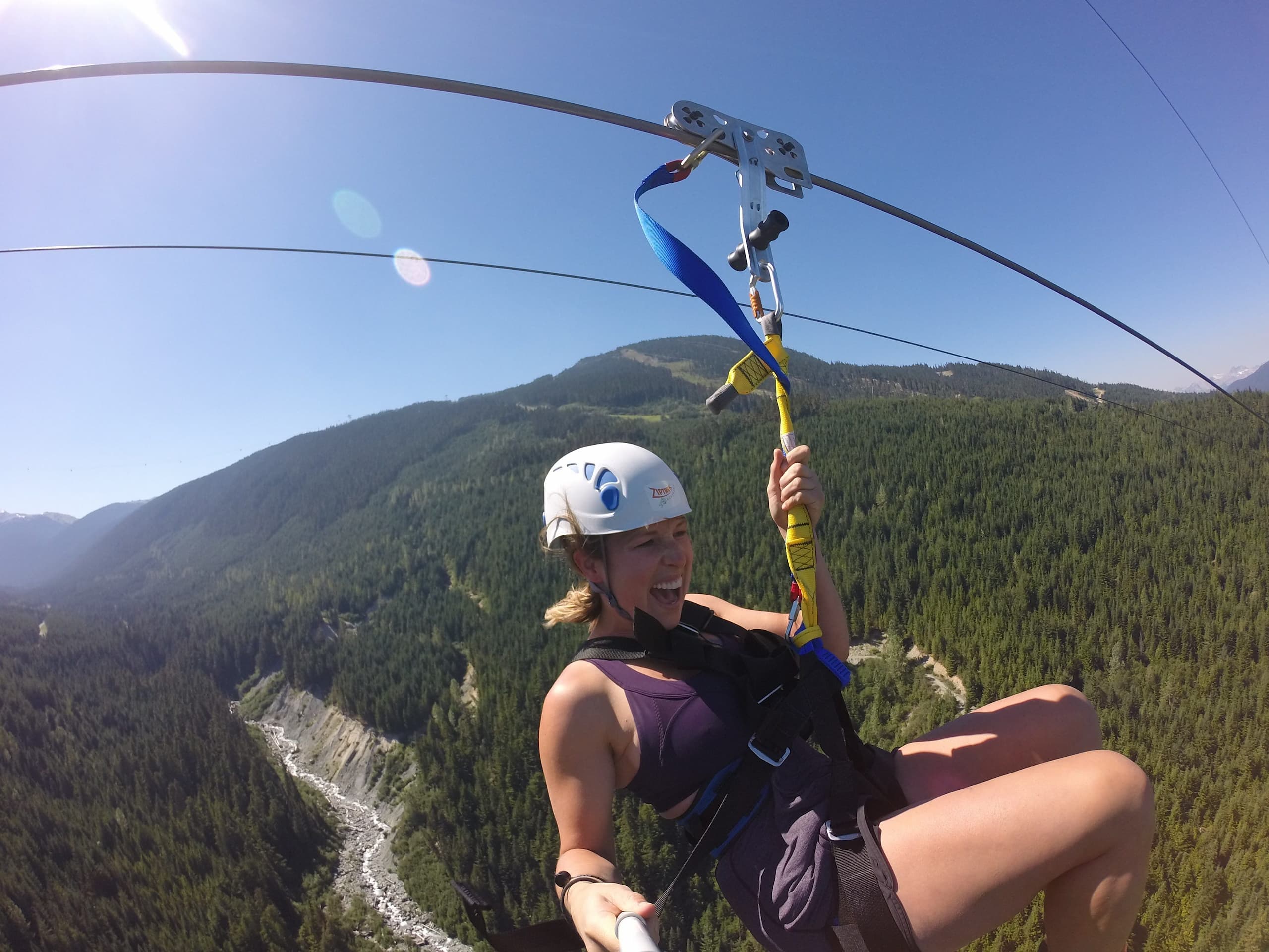 Take a Wild Ride on the Sasquatch Zipline in Whistler